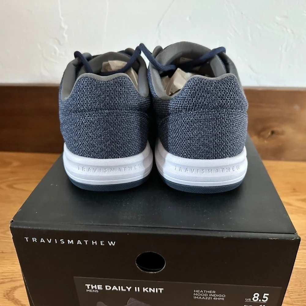 NEW Travis Mathew The Daily II Knit Shoe/SNeaker in 8.5 (Mens) - Picture 6 of 11